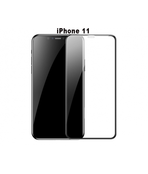 Folie Protectie ecran Apple iPhone 11, antisoc 9D , Full Glue , (Smart Glass), Full Face